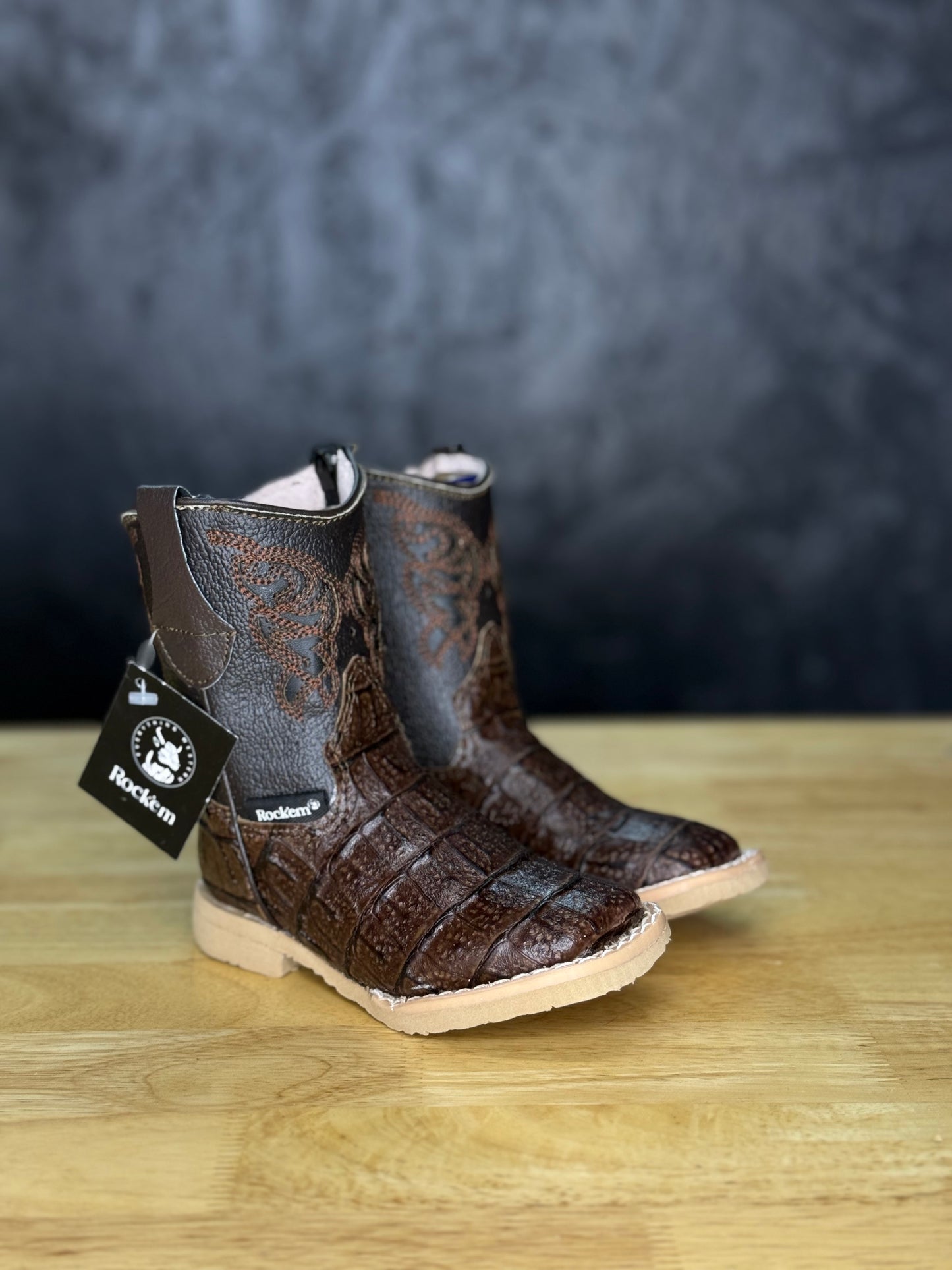 Baby Caiman Boot