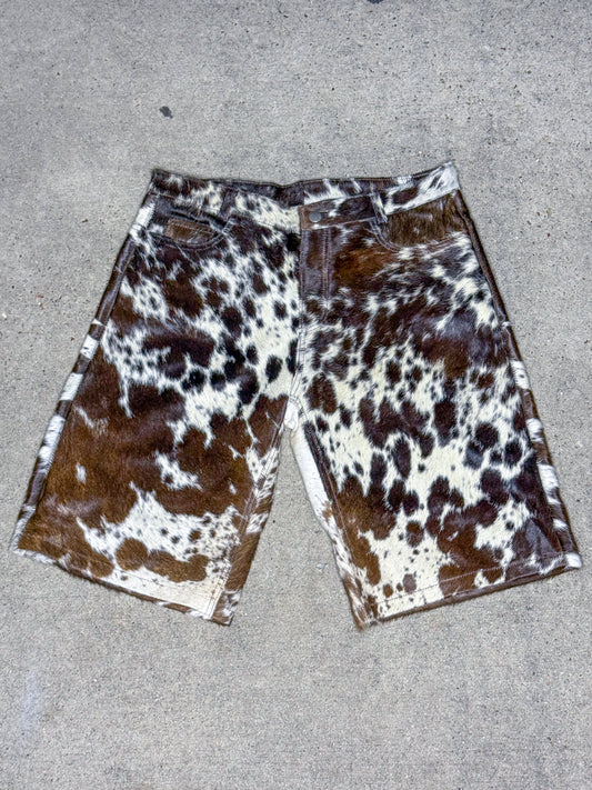 Cowhide Shorts L