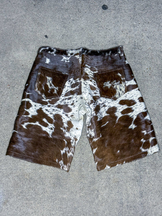 Cowhide Shorts L