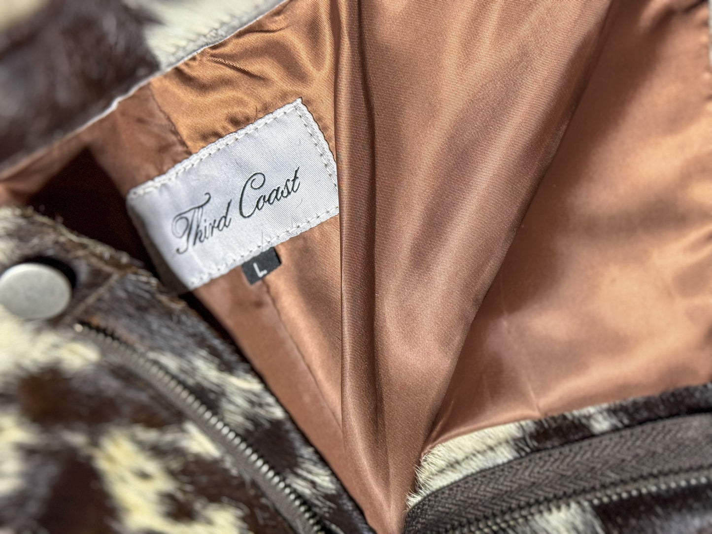 Cowhide Shorts L