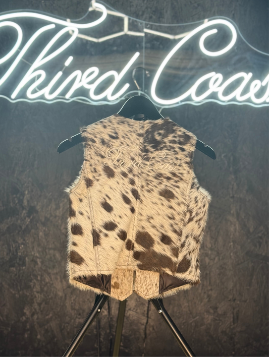 Women’s Cowhide Vest XS