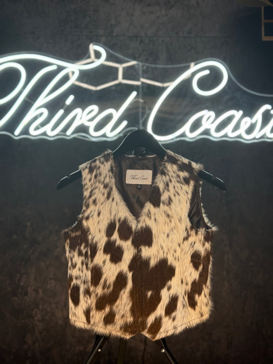 Women’s Cowhide Vest XS