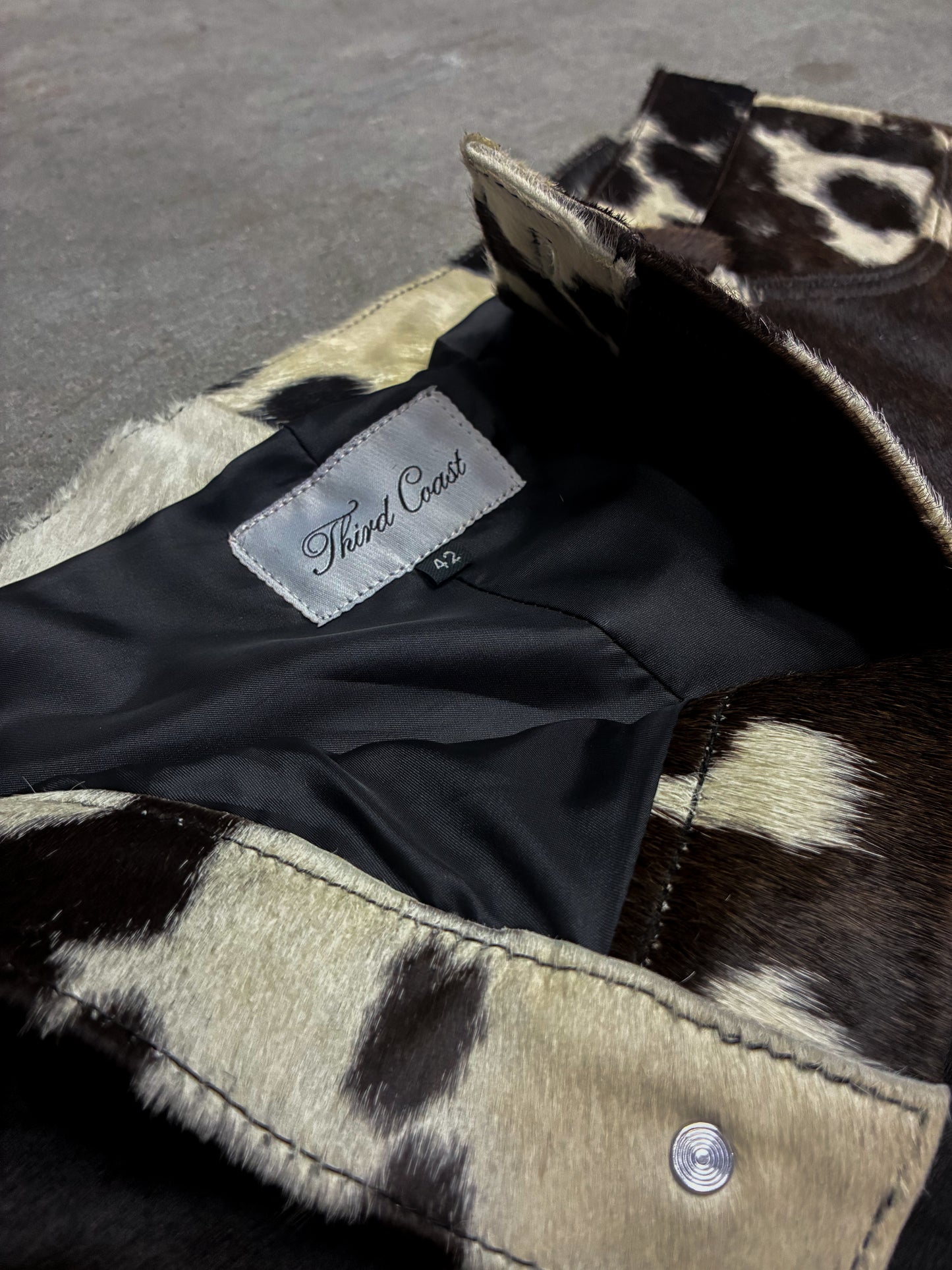 Cowhide shorts 42
