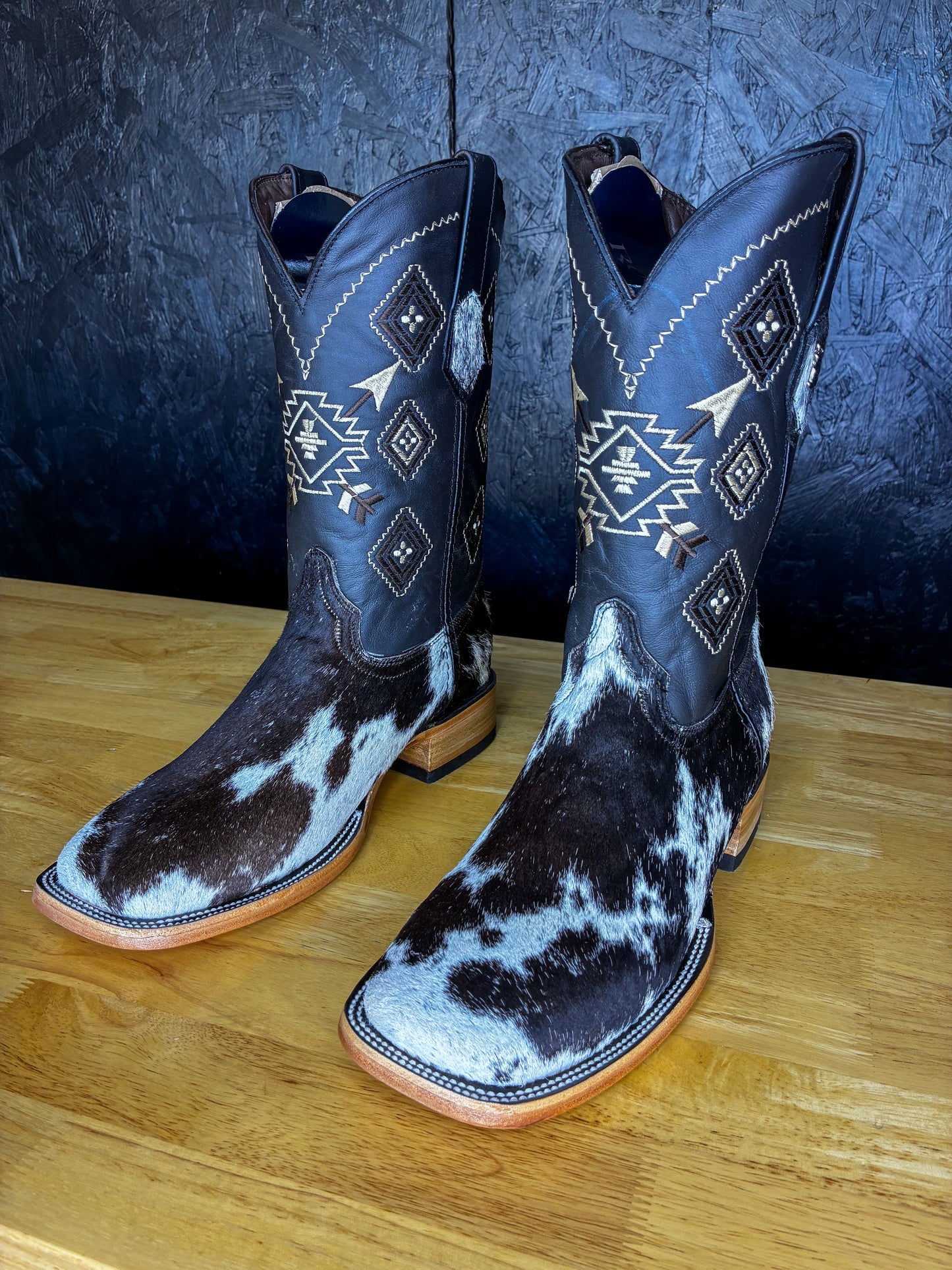 Cowhide boot